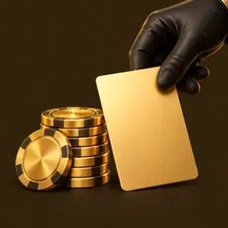 Hand dealing card — Richard